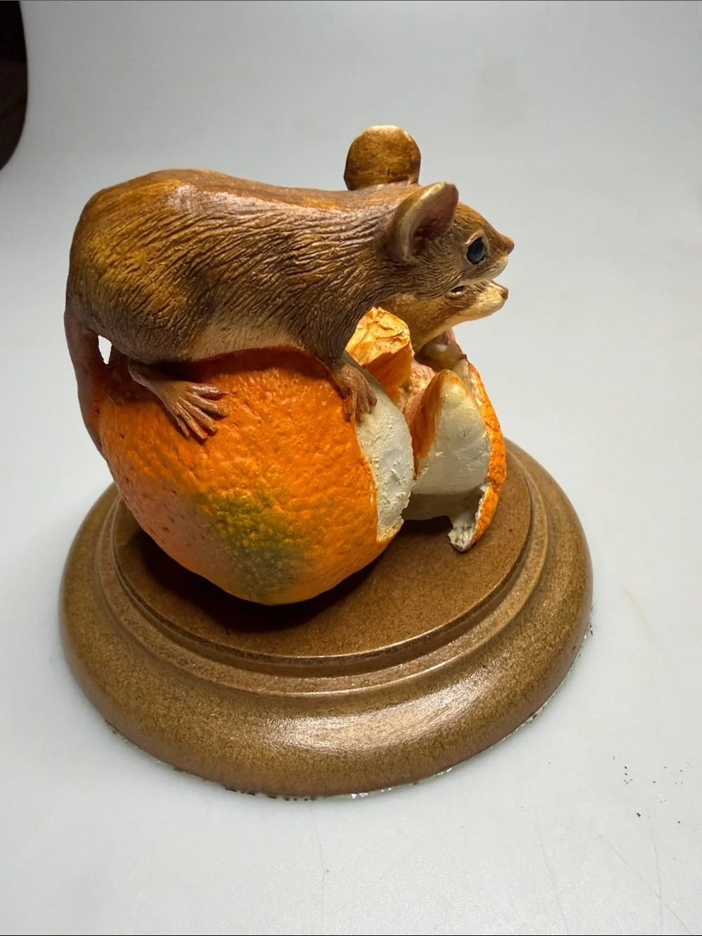 Mice in an orange- Country Collection of Kynsna Vintage - Limited edition